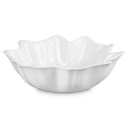 Multi Bowl p/Servir Cerâmica Branco Ruffle 3,8L Le Creuset