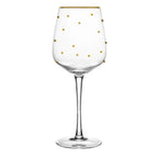 Jogo 2 Taças Vinho Vidro Dots 350ml