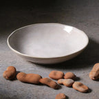 Jogo 6 Pratos Fundos Stoneware Bio Latte 22,5cm Porto Brasil