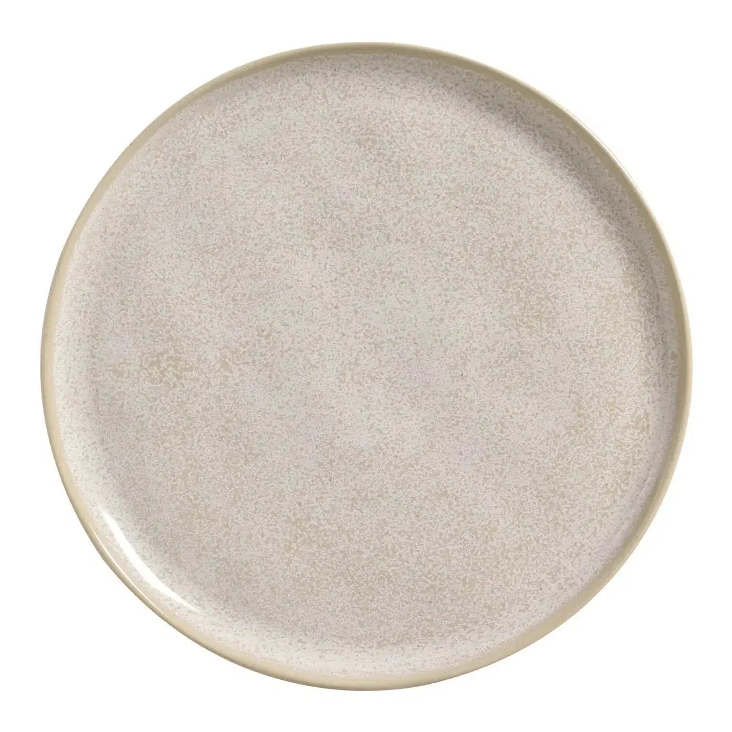Jogo 6 Pratos Rasos Stoneware Bio Latte 27,5cm Porto Brasil