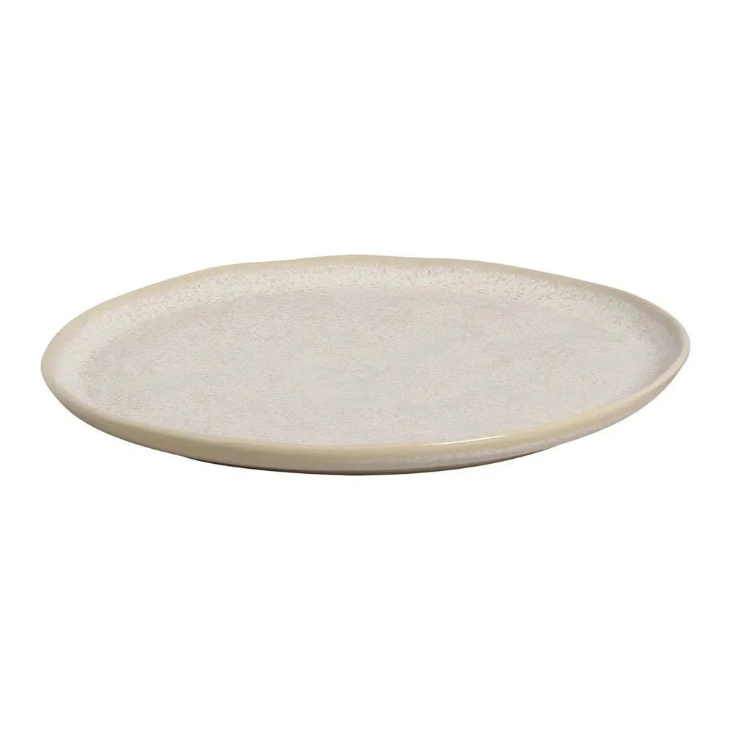 Jogo 6 Pratos Rasos Stoneware Bio Latte 27,5cm Porto Brasil