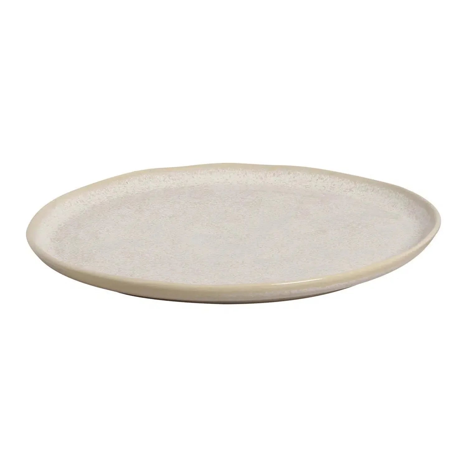 Jogo 6 Pratos Rasos Stoneware Bio Latte 27,5cm Porto Brasil