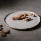 Jogo 6 Pratos Rasos Stoneware Bio Latte 27,5cm Porto Brasil