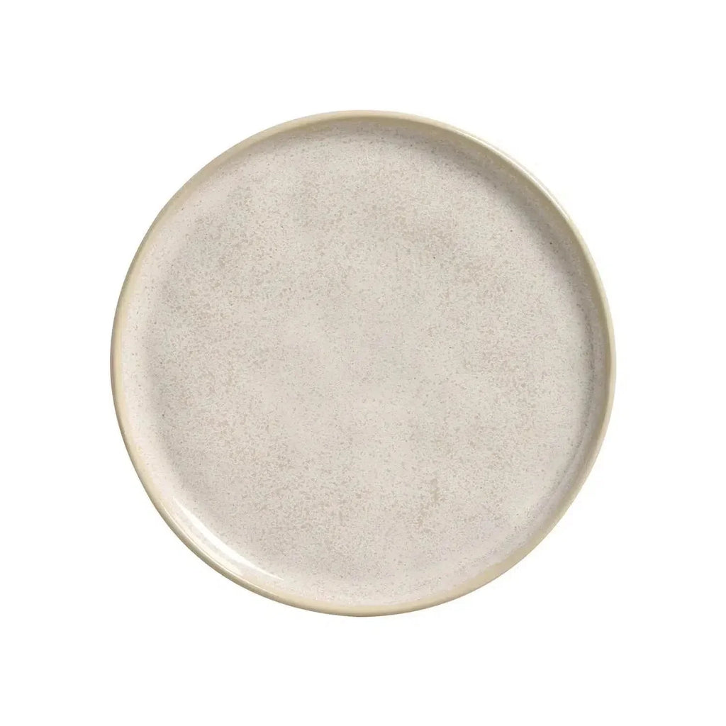 Jogo 6 Pratos de Sobremesa Stoneware Bio Latte 21,5cm Porto Brasil
