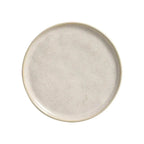 Jogo 6 Pratos de Sobremesa Stoneware Bio Latte 21,5cm Porto Brasil