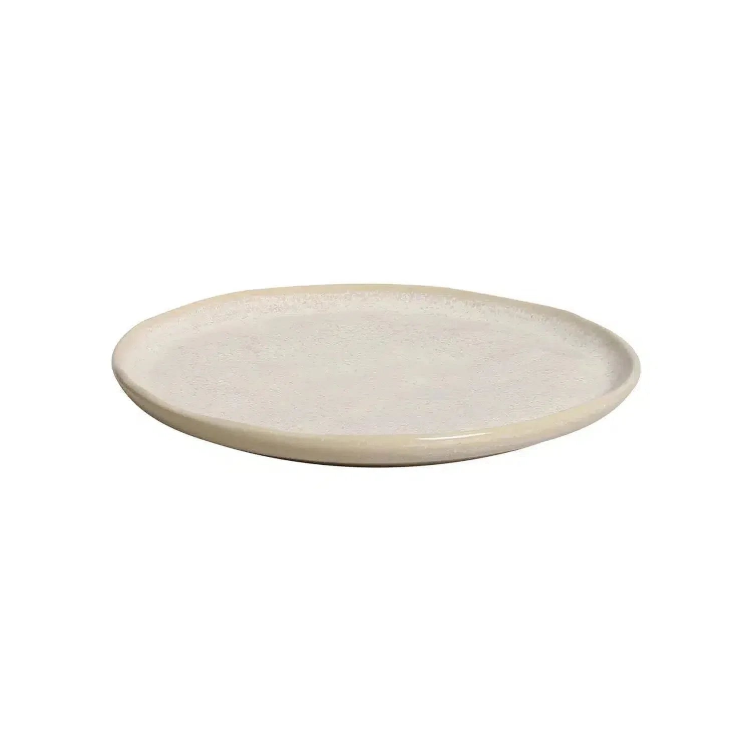 Jogo 6 Pratos de Sobremesa Stoneware Bio Latte 21,5cm Porto Brasil