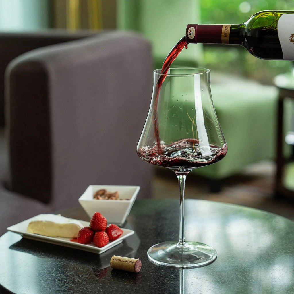 OUTLET: Kit com 2 Taças para Vinho em Cristal Linha Piemonte 790ml Artevino