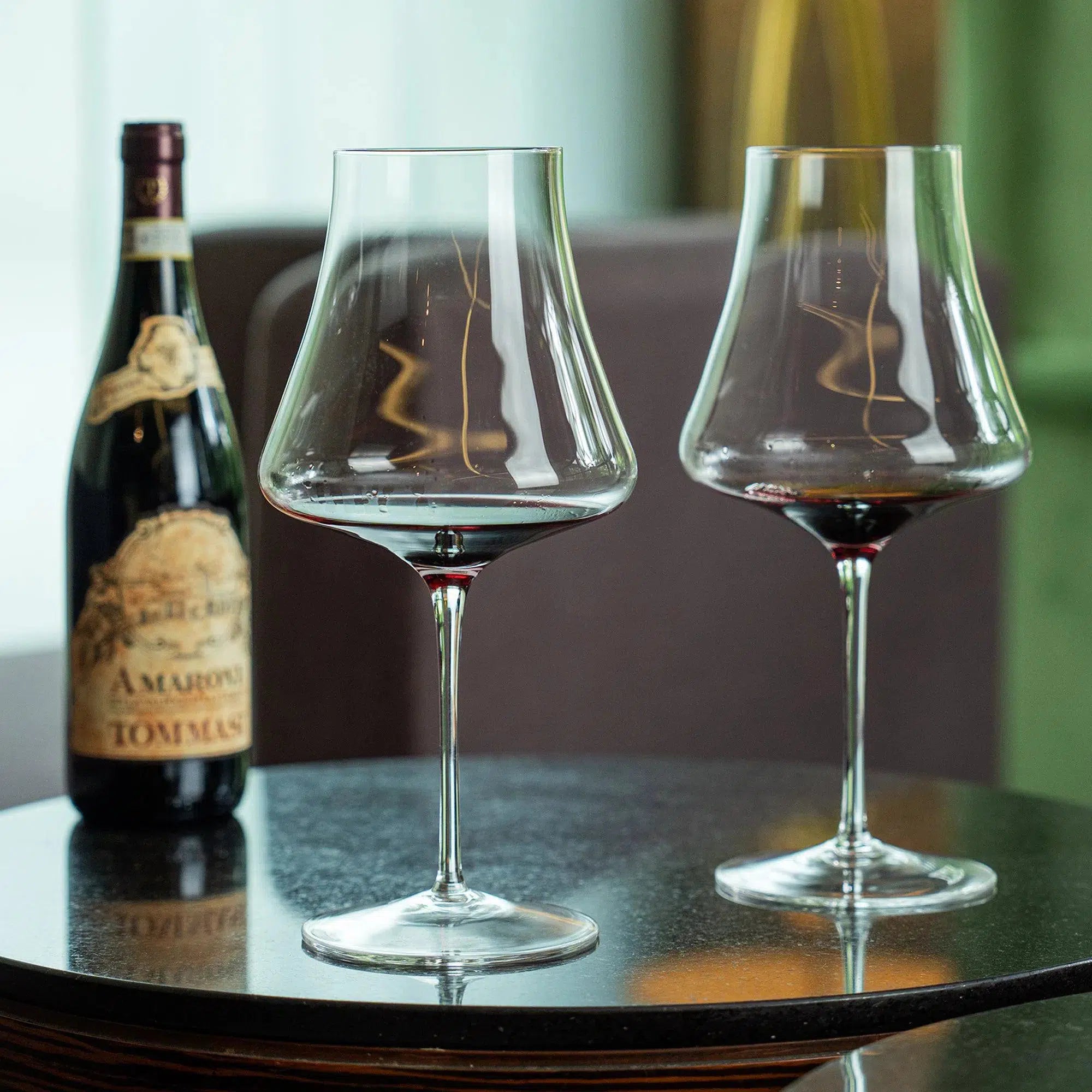 OUTLET: Kit com 2 Taças para Vinho em Cristal Linha Piemonte 790ml Artevino