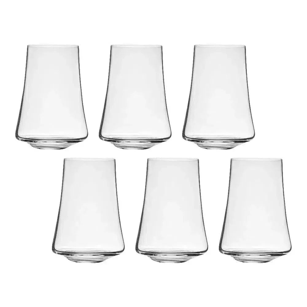 Kit com 6 Copos Long Drink em Cristal Sommelier 400ml