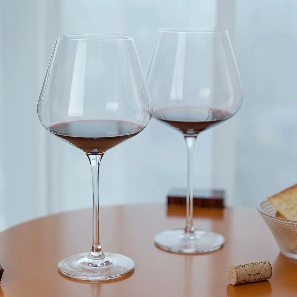 OUTLET: Kit com 6 Taças para Vinho em Cristal GrandVino Bourgogne 860ml