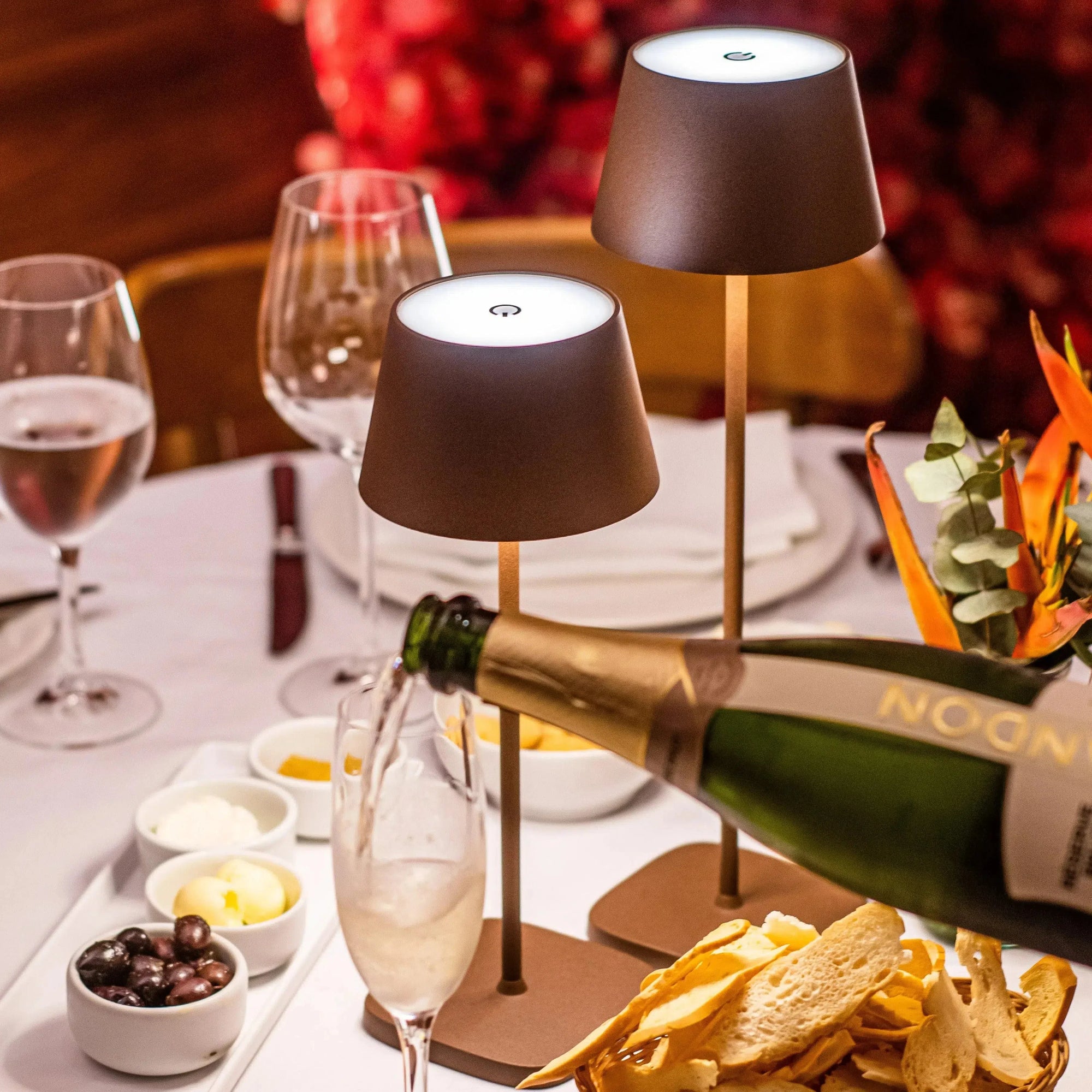 Luminária Portátil de Mesa Corten Marcella Mini