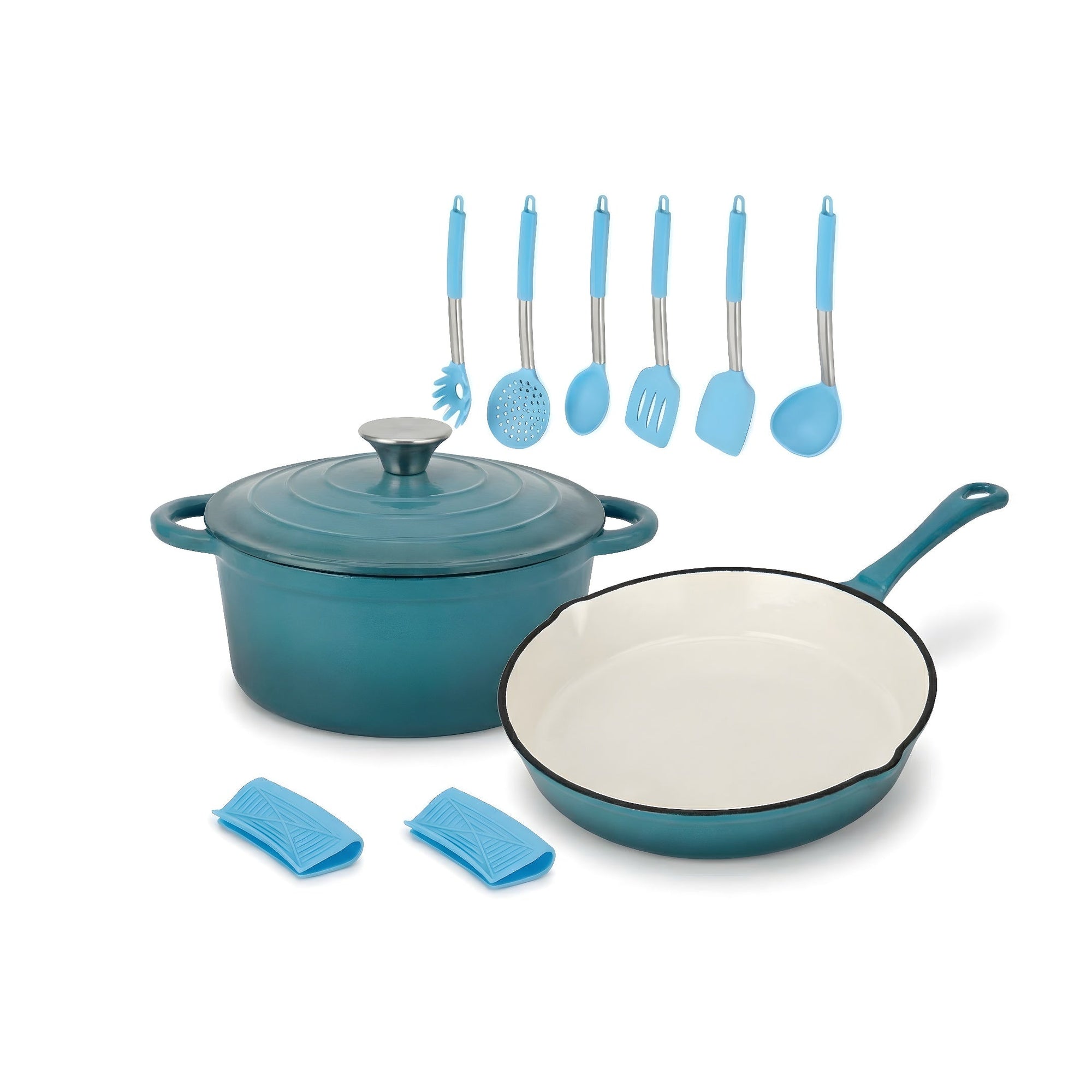 Jogo De Panelas Select Cook Ferro Fundido