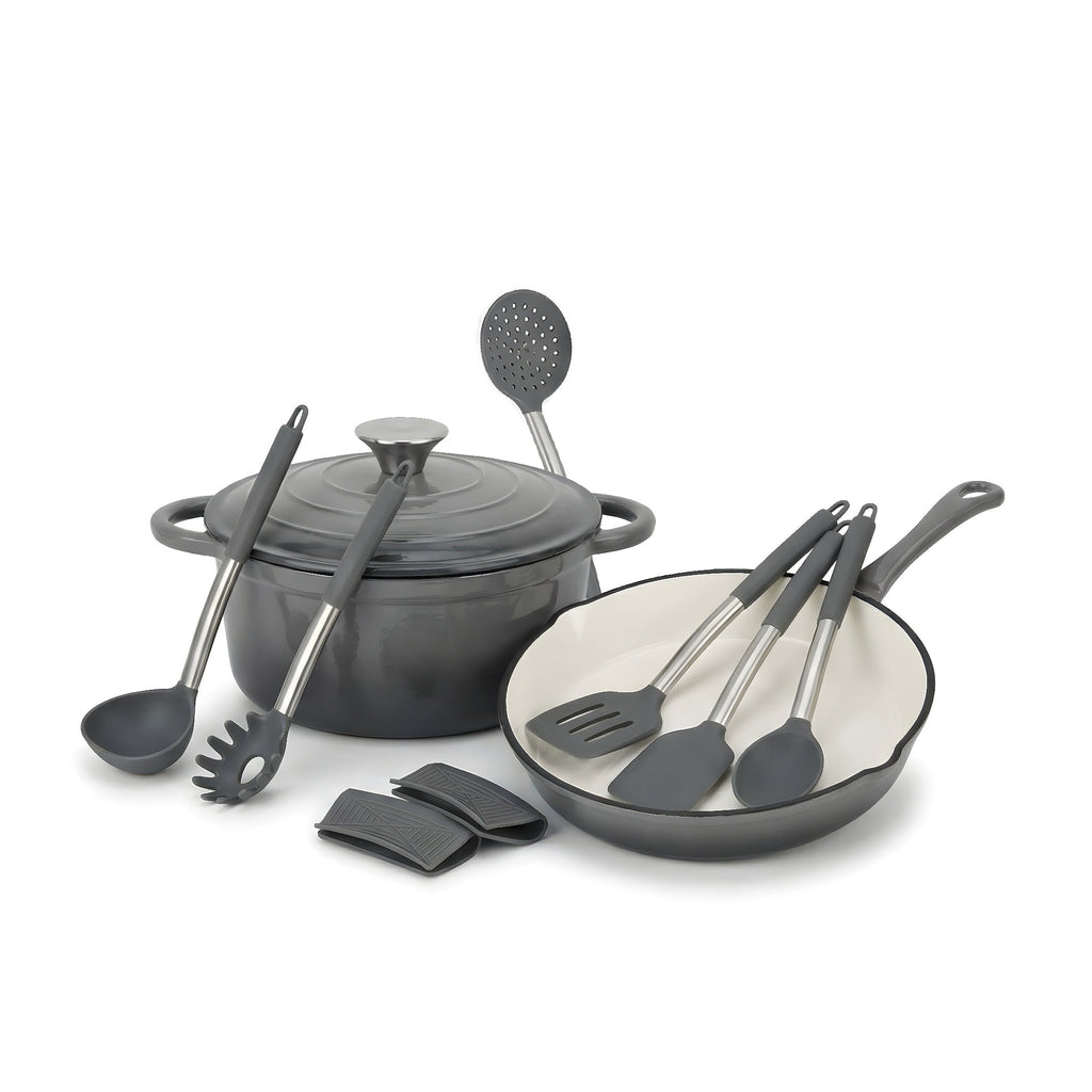 Jogo De Panelas Select Cook Ferro Fundido