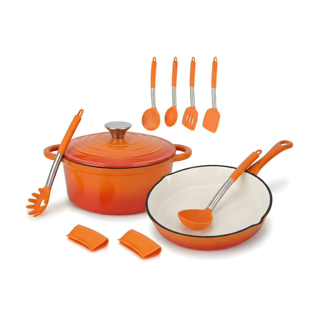 Jogo De Panelas Select Cook Ferro Fundido