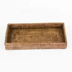 Bandeja em Rattan Bahali 32x15x5cm