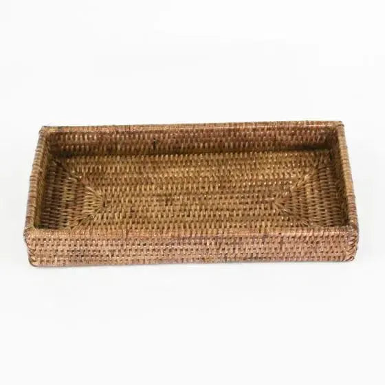 Bandeja em Rattan Bahali 32x15x5cm