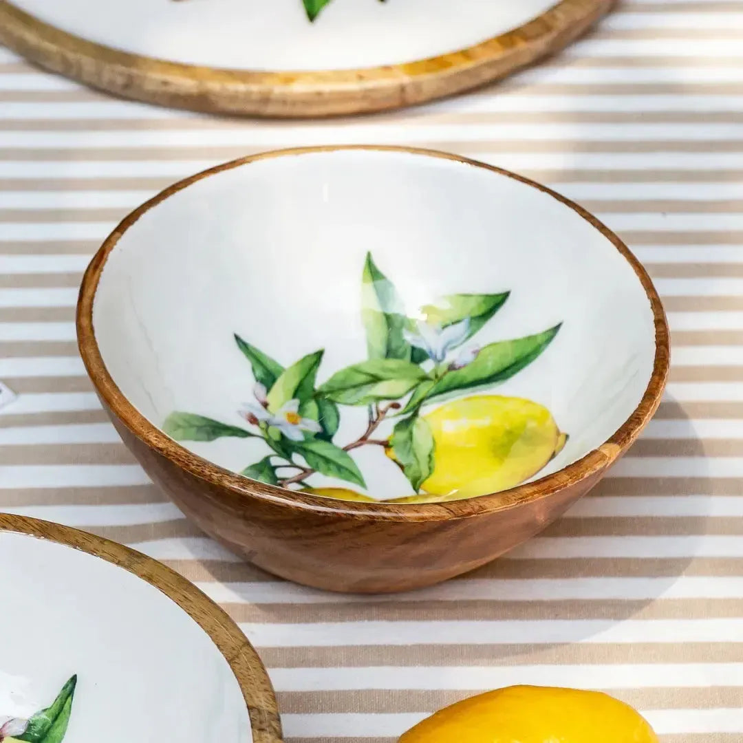 Bowl Grande Madeira Toscana Bahali 35cm