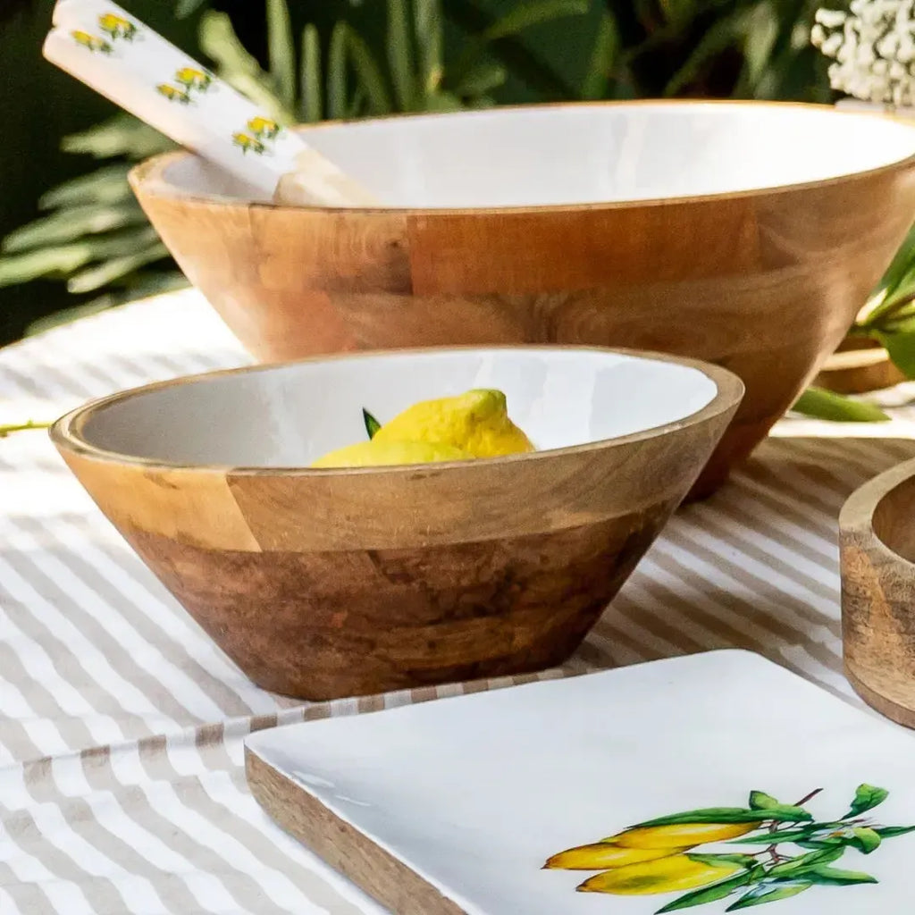 Bowl Grande Madeira Toscana Bahali 35cm