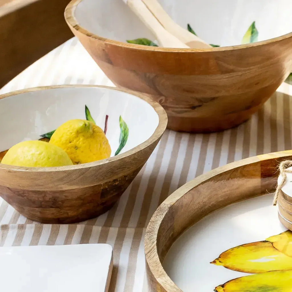 Bowl Grande Madeira Toscana Bahali 35cm