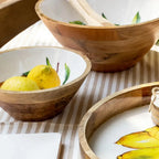 Bowl Grande Madeira Toscana Bahali 35cm