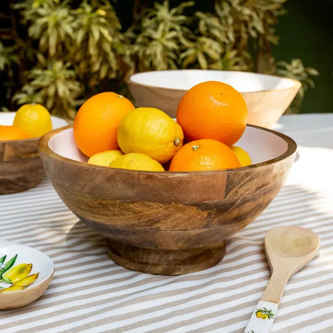 Bowl de Madeira Toscana Bahali 30cm