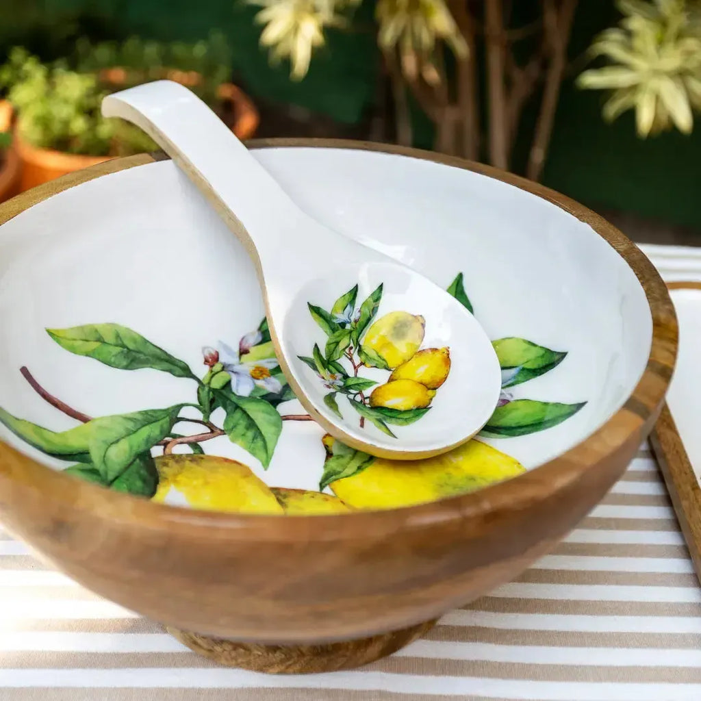 Bowl de Madeira Toscana Bahali 30cm