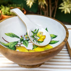 Bowl de Madeira Toscana Bahali 30cm