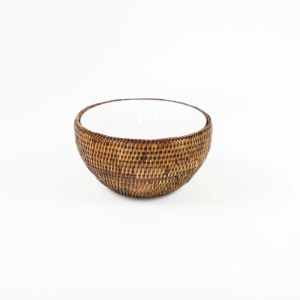 Bowl em Rattan com Suporte Bahali 15cm