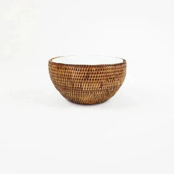 Bowl em Rattan com Suporte Bahali 15cm