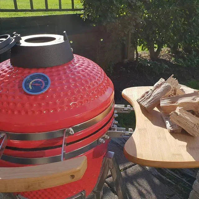PRÉ-VENDA: Churrasqueira Kamado Vermelha Artemano Pequena 16 Polegadas