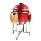 PRÉ-VENDA: Churrasqueira Kamado Vermelha Artemano Super 24 Polegadas