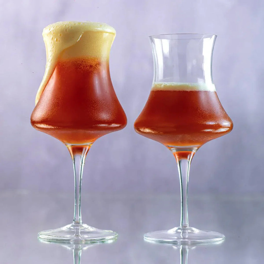 Jogo 2 Taças Mozart em Puro Cristal para Cerveja Bräuer 380ml