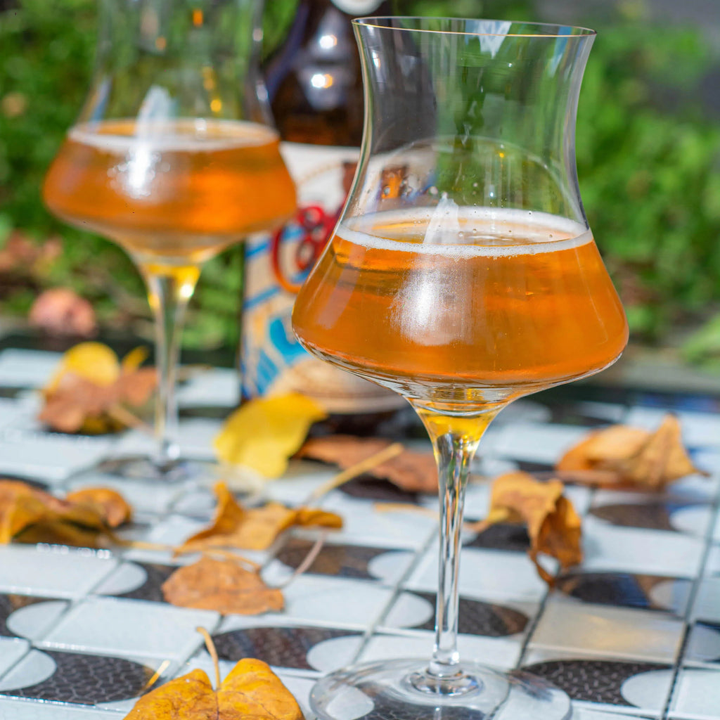 Jogo 2 Taças Mozart em Puro Cristal para Cerveja Bräuer 380ml