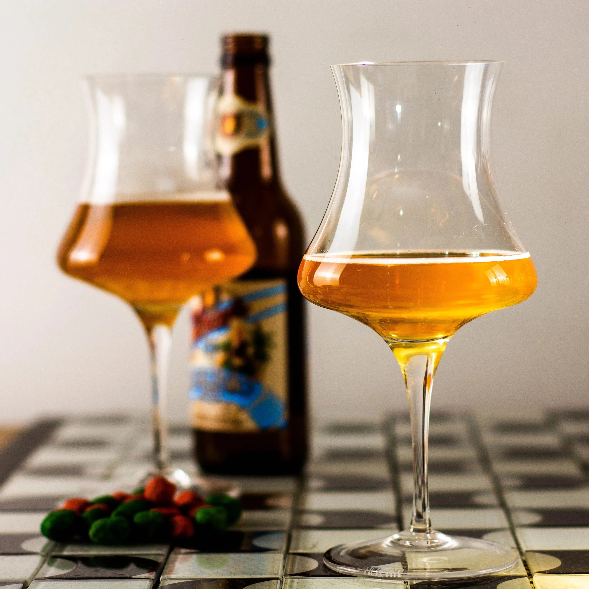 Jogo 2 Taças Mozart em Puro Cristal para Cerveja Bräuer 380ml