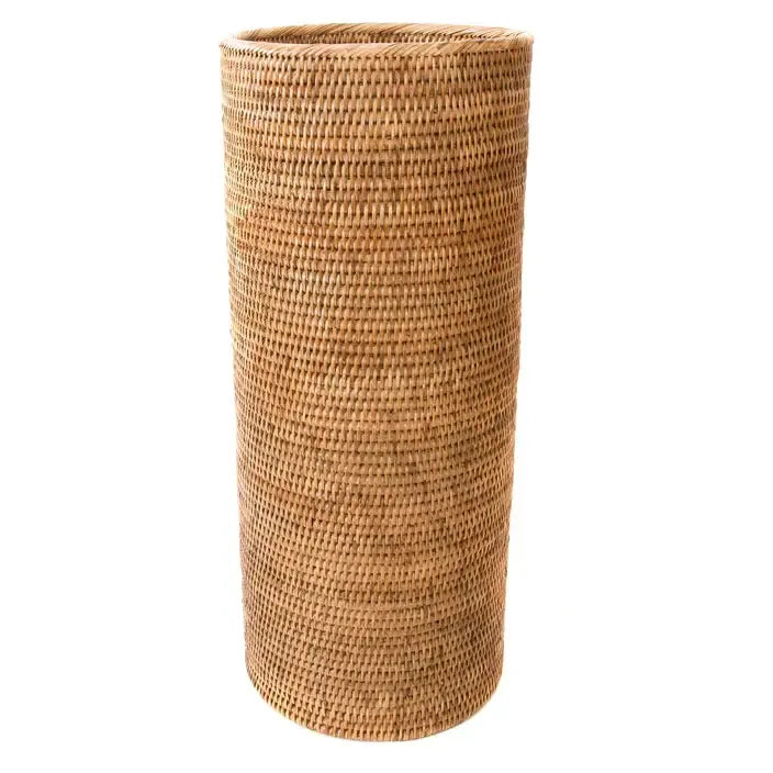 Porta Guarda-Chuvas em Rattan Bahali 24x54cm