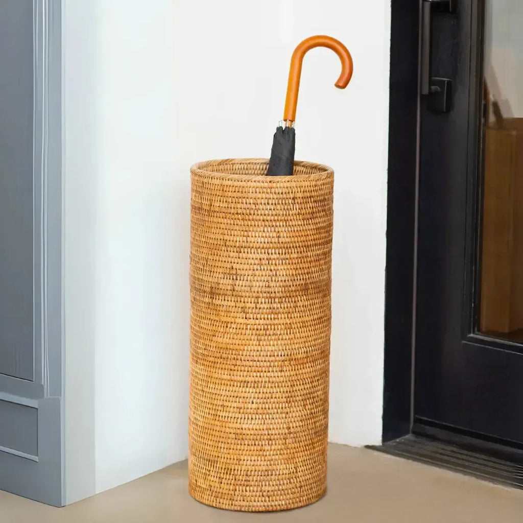 Porta Guarda-Chuvas em Rattan Bahali 24x54cm