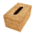 Porta Lenço em Rattan Bahali 25x14x10cm
