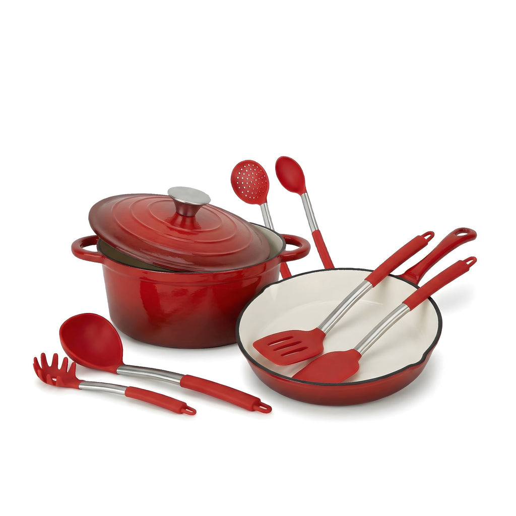 Jogo De Panelas Select Cook Ferro Fundido