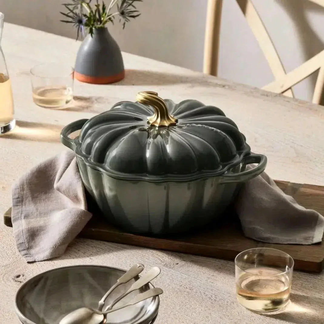 Panela Abóbora Le Creuset Signature Thyme 3,7L 24cm