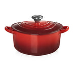Panela Coração com Pegador Coração Inox Vermelha 20cm 1,9L Le Creuset
