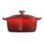 Panela Coração com Pegador Coração Inox Vermelha 20cm 1,9L Le Creuset
