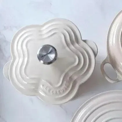 Panela Le Creuset Flor Tradition Meringue 20cm