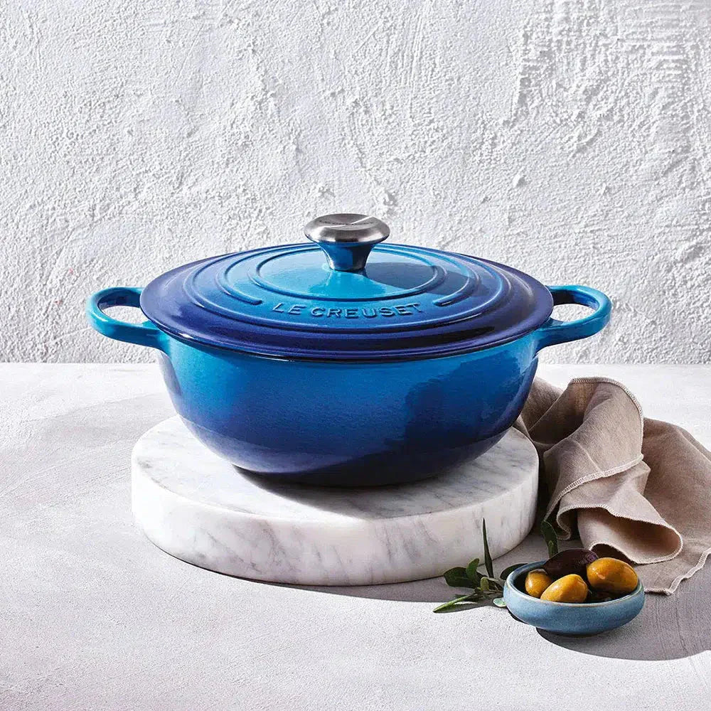 Panela Le Creuset Marmita Signature Azure 26cm
