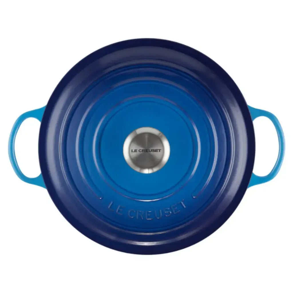 Panela Le Creuset Marmita Signature Azure 32cm
