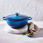 Panela Le Creuset Marmita Signature Azure 32cm