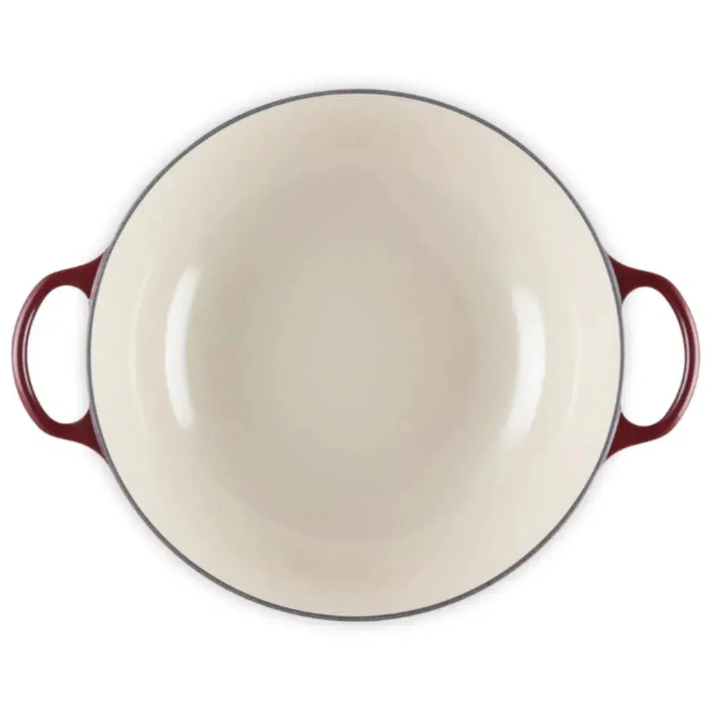 Panela Le Creuset Marmita Signature Rhone com Pegador Dourado 32cm