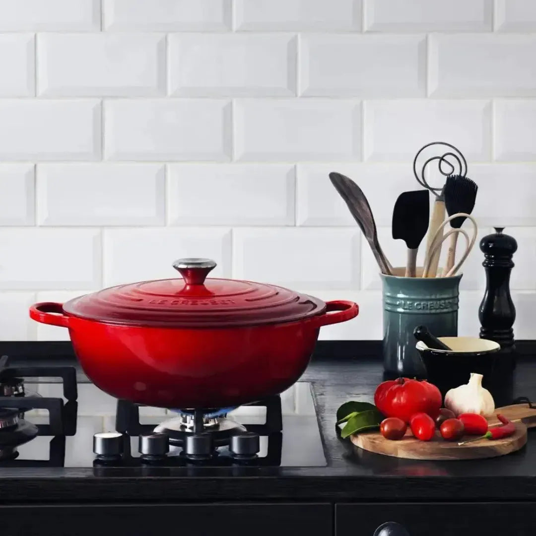 Panela Le Creuset Marmita Signature Vermelha 24cm