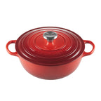 Panela Le Creuset Marmita Signature Vermelha 24cm