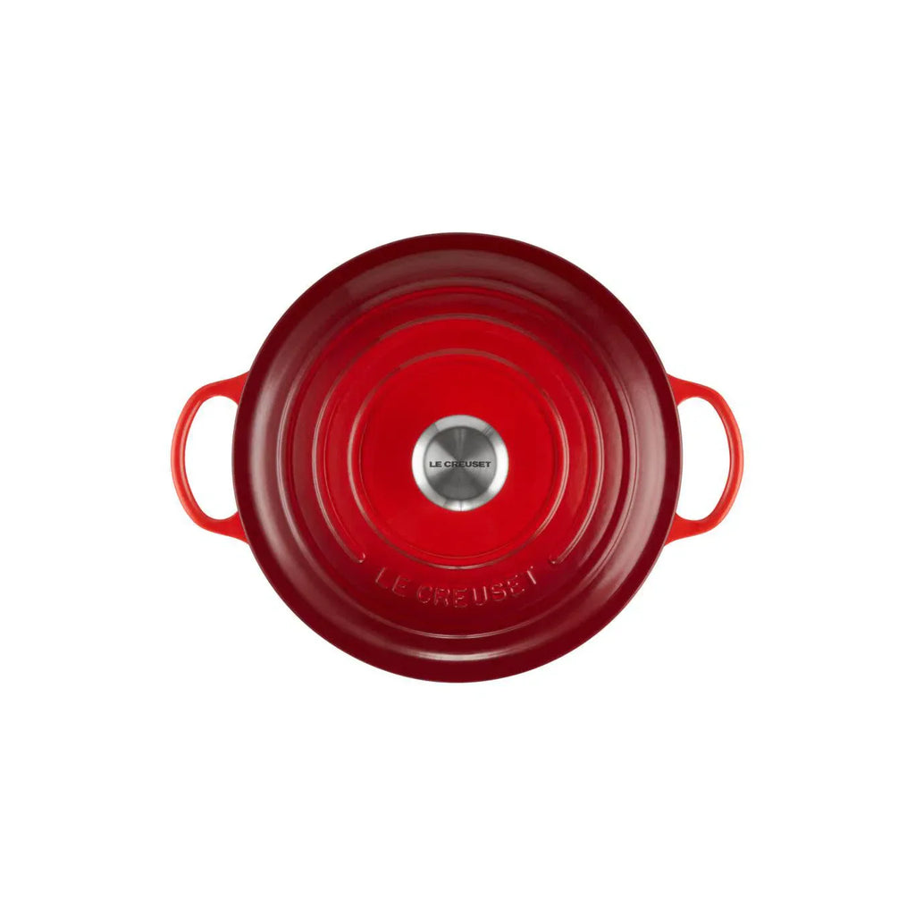 Panela Le Creuset Marmita Signature Vermelha 24cm