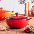 Panela Le Creuset Marmita Signature Vermelha 24cm
